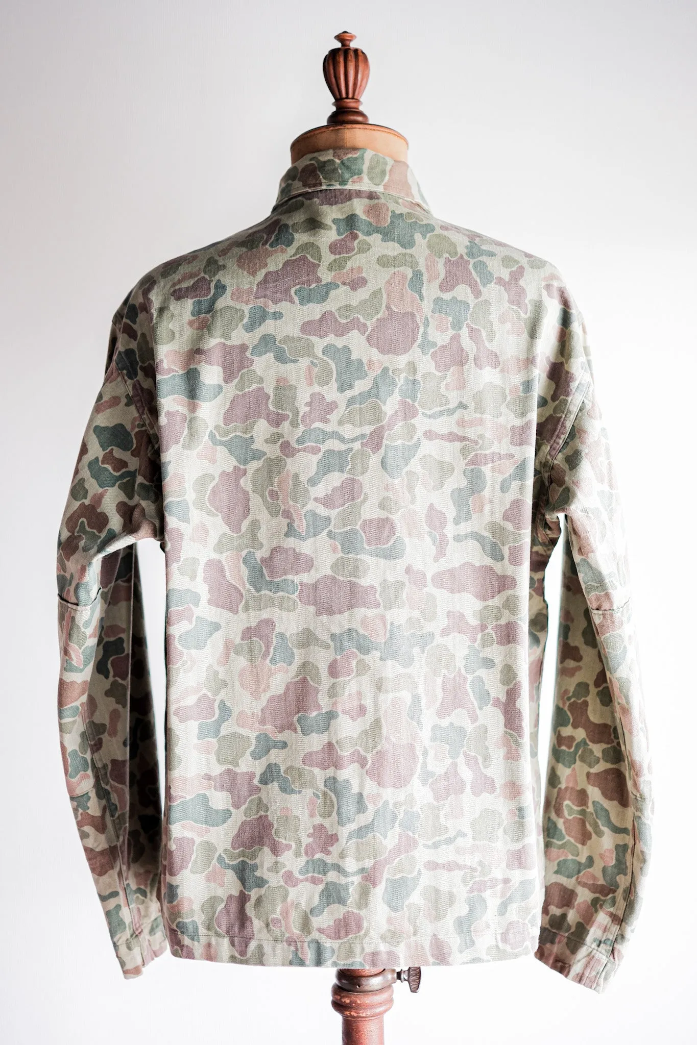 [~ 50's] Néerlandais Army Frogspin Camouflage Camouflage Field Veste Taille.46