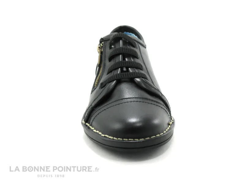 Achat chaussures Bran's Femme Chaussure basse / Derby, vente Brans 2076 Negro Elastique - Zip - Chaussure basse