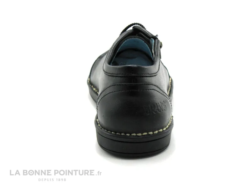 Achat chaussures Bran's Femme Chaussure basse / Derby, vente Brans 2076 Negro Elastique - Zip - Chaussure basse