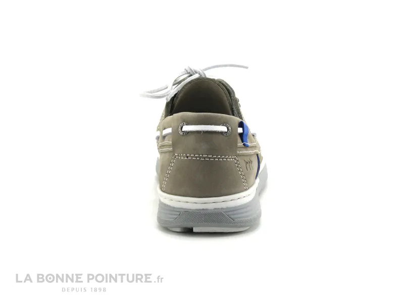 Achat chaussures Cotemer Homme Chaussure bateau, vente Cotemer KERLOUIS Beige - lacet blanc - Chaussure bateau Homme