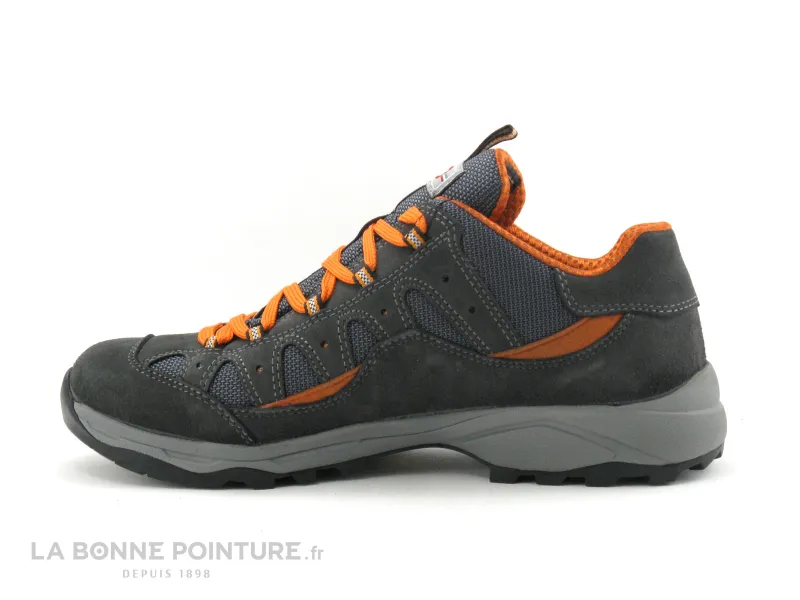 Achat chaussures Olang Homme Chaussure de Sport, vente Olang ZENITH Tex - Gris Orange - Chaussure randonnee Homme