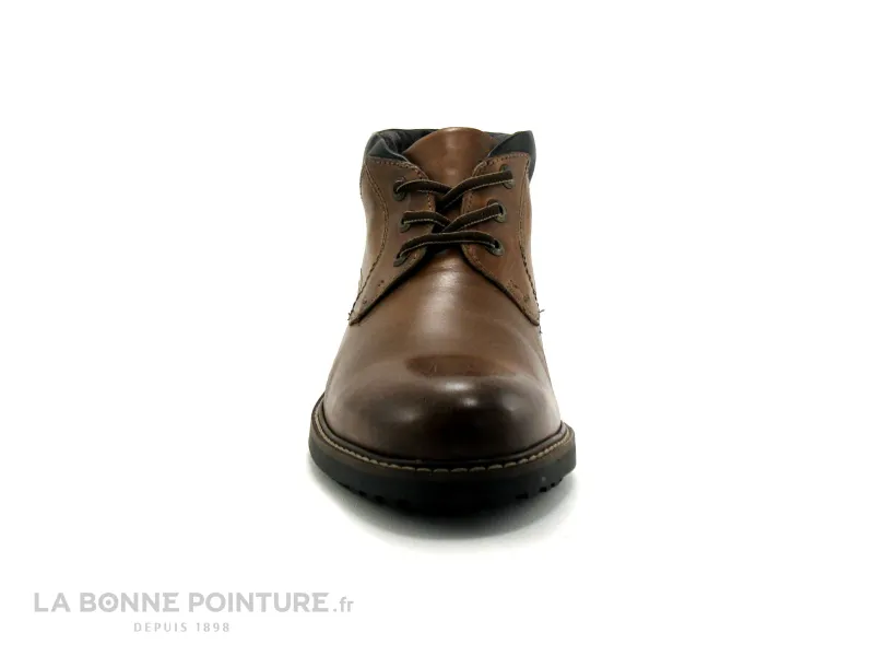 Achat chaussures Point d Orgues Homme Boots, vente Point d Orgues ADEMOUR Marron - Chaussure montante