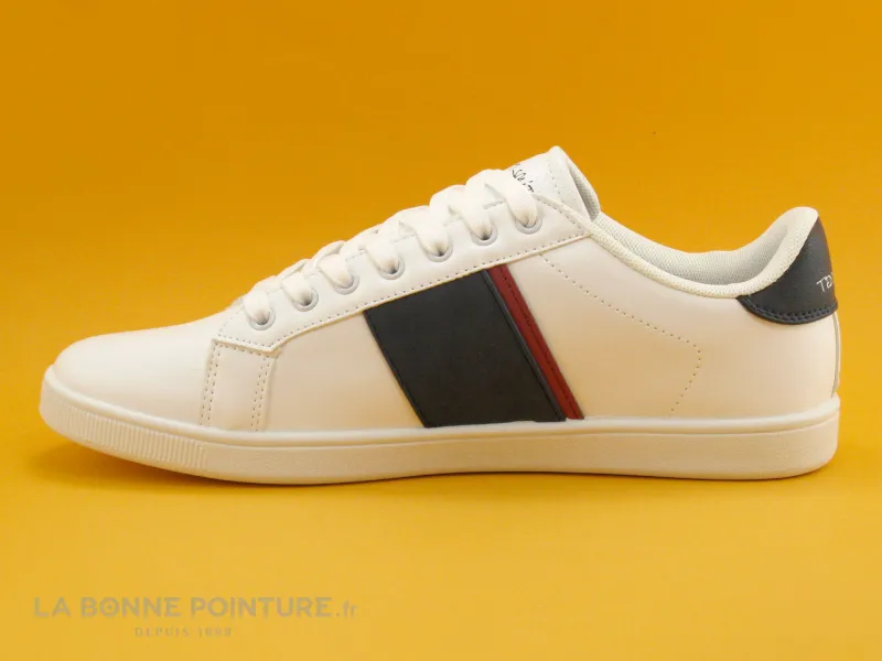 Achat chaussures Teddy Smith Homme Basket, vente Teddy Smith TURBO - White Deep - Sneakers mode Homme