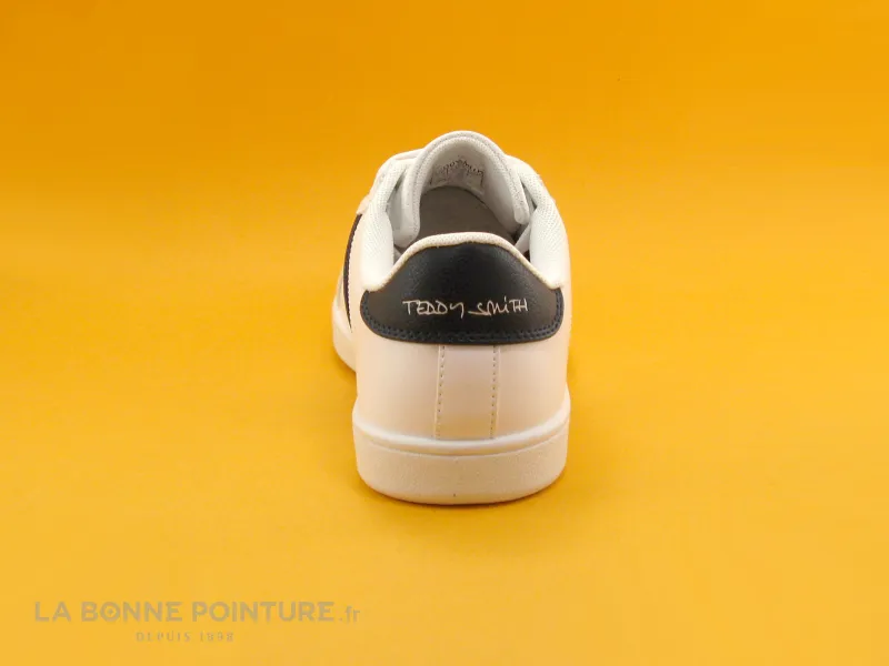 Achat chaussures Teddy Smith Homme Basket, vente Teddy Smith TURBO - White Deep - Sneakers mode Homme