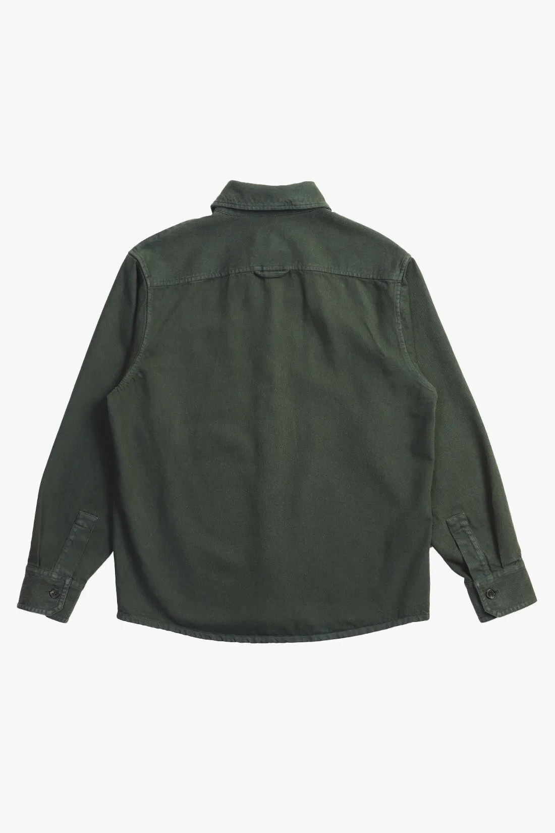 A.p.c. Surchemise basile brodee Dark green - GRADUATE STORE