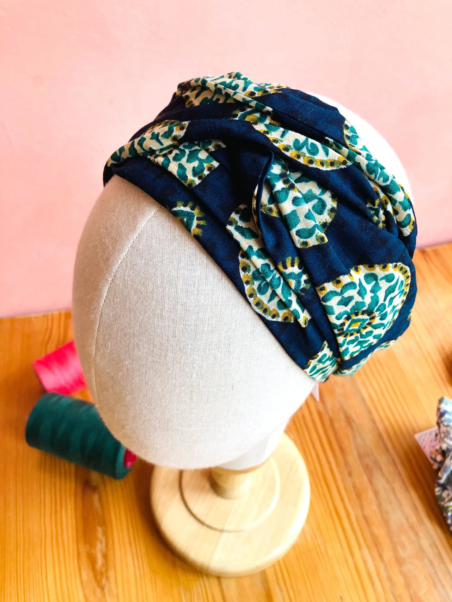 Bandeaux à cheveux en voile de coton Brixton | Atelier Foudre Turbans