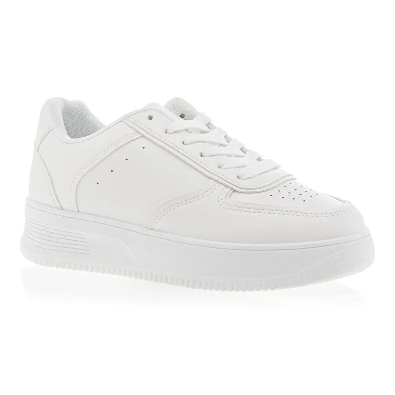 Baskets / sneakers Femme Blanc CLAUDIA GHIZZANI : Baskets / Sneakers . Besson Chaussures