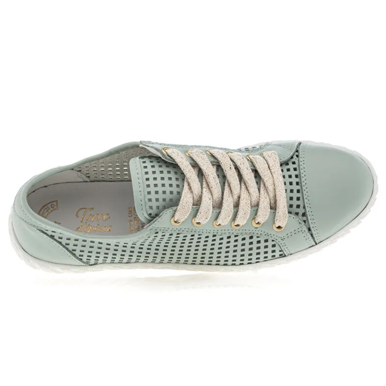 Baskets / sneakers Femme Vert Terre d'épices : Baskets / Sneakers . Besson Chaussures