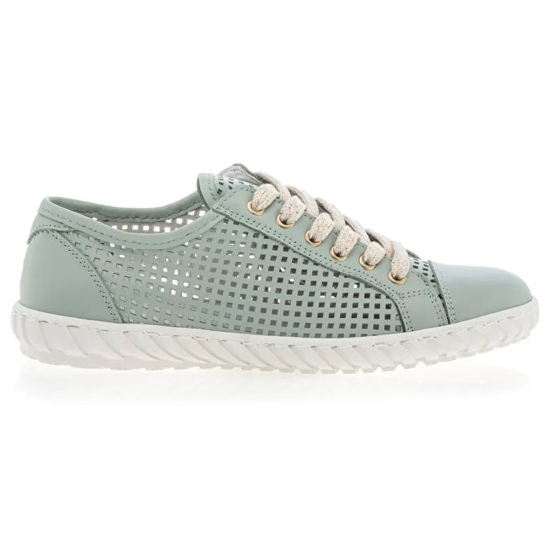 Baskets / sneakers Femme Vert Terre d'épices : Baskets / Sneakers . Besson Chaussures