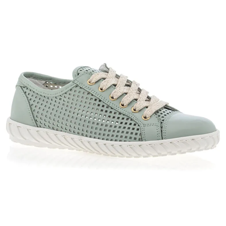 Baskets / sneakers Femme Vert Terre d'épices : Baskets / Sneakers . Besson Chaussures