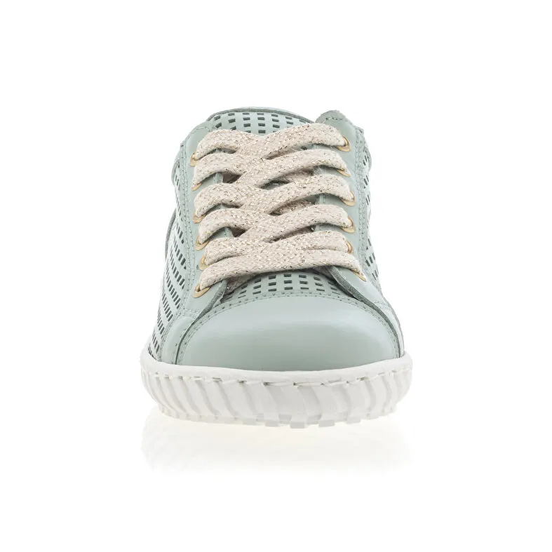 Baskets / sneakers Femme Vert Terre d'épices : Baskets / Sneakers . Besson Chaussures