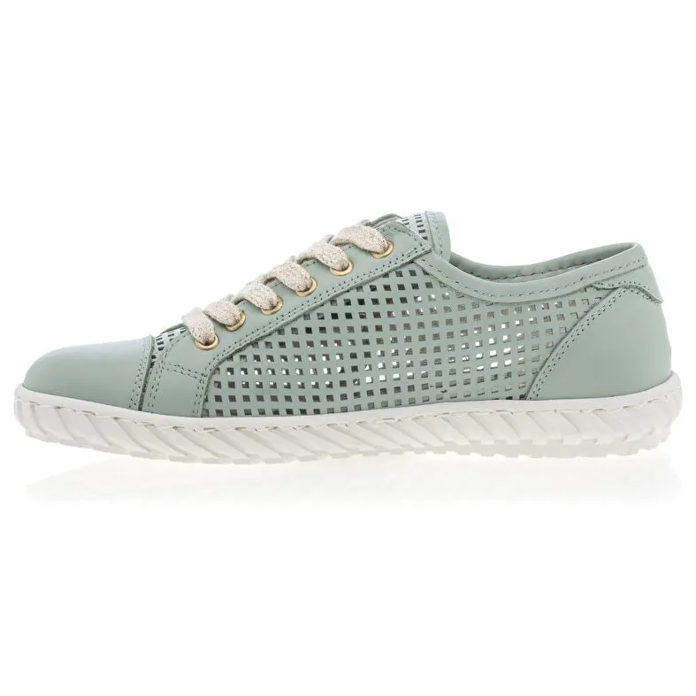 Baskets / sneakers Femme Vert Terre d'épices : Baskets / Sneakers . Besson Chaussures