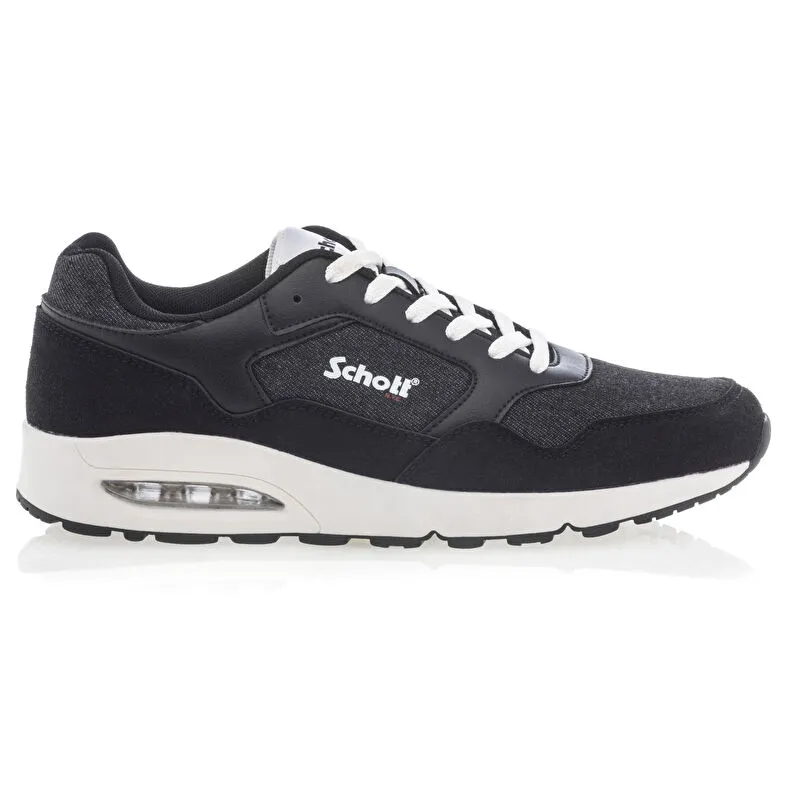 Baskets / sneakers Homme Noir SCHOTT : Baskets / Sneakers . Besson Chaussures