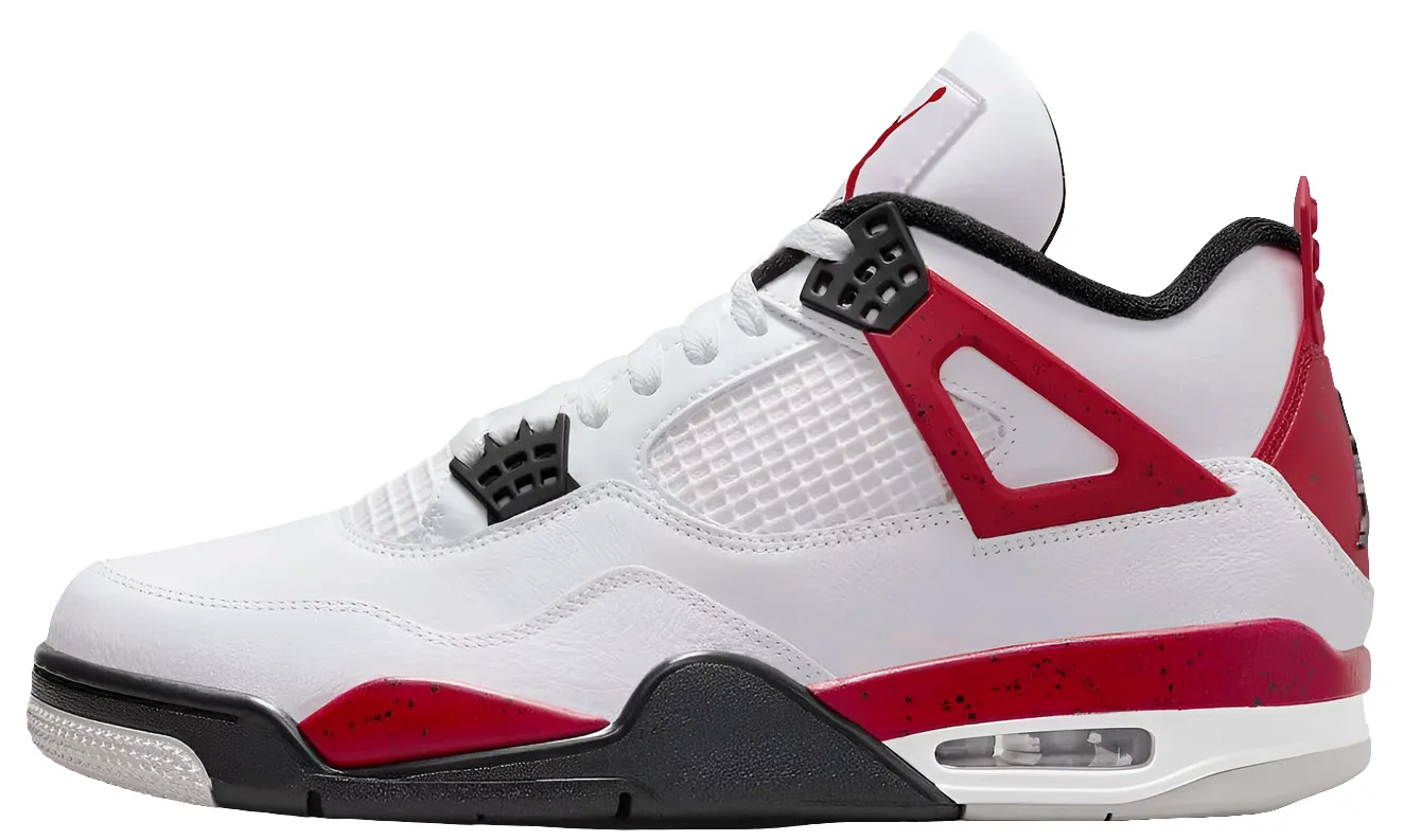 Baskets Air Jordan 4 Red Cement