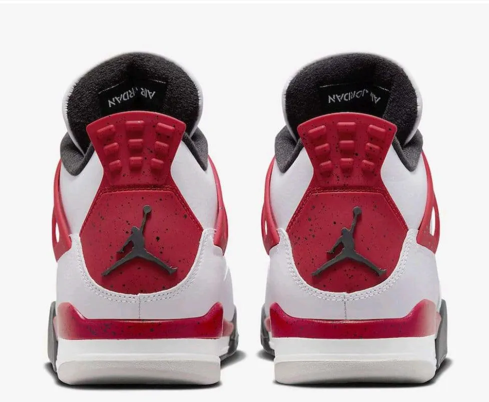 Baskets Air Jordan 4 Red Cement