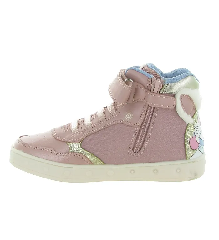 baskets et sneakers -  - junior fille - Synthétique - Rose - Geox