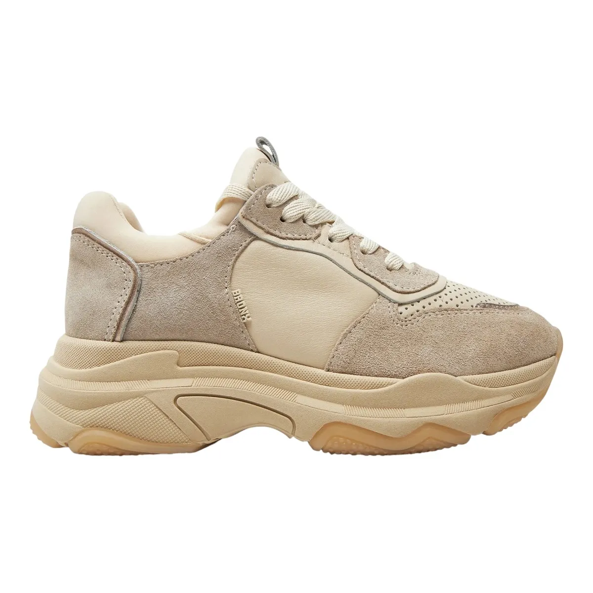 Baskets mode Bronx baisley beige