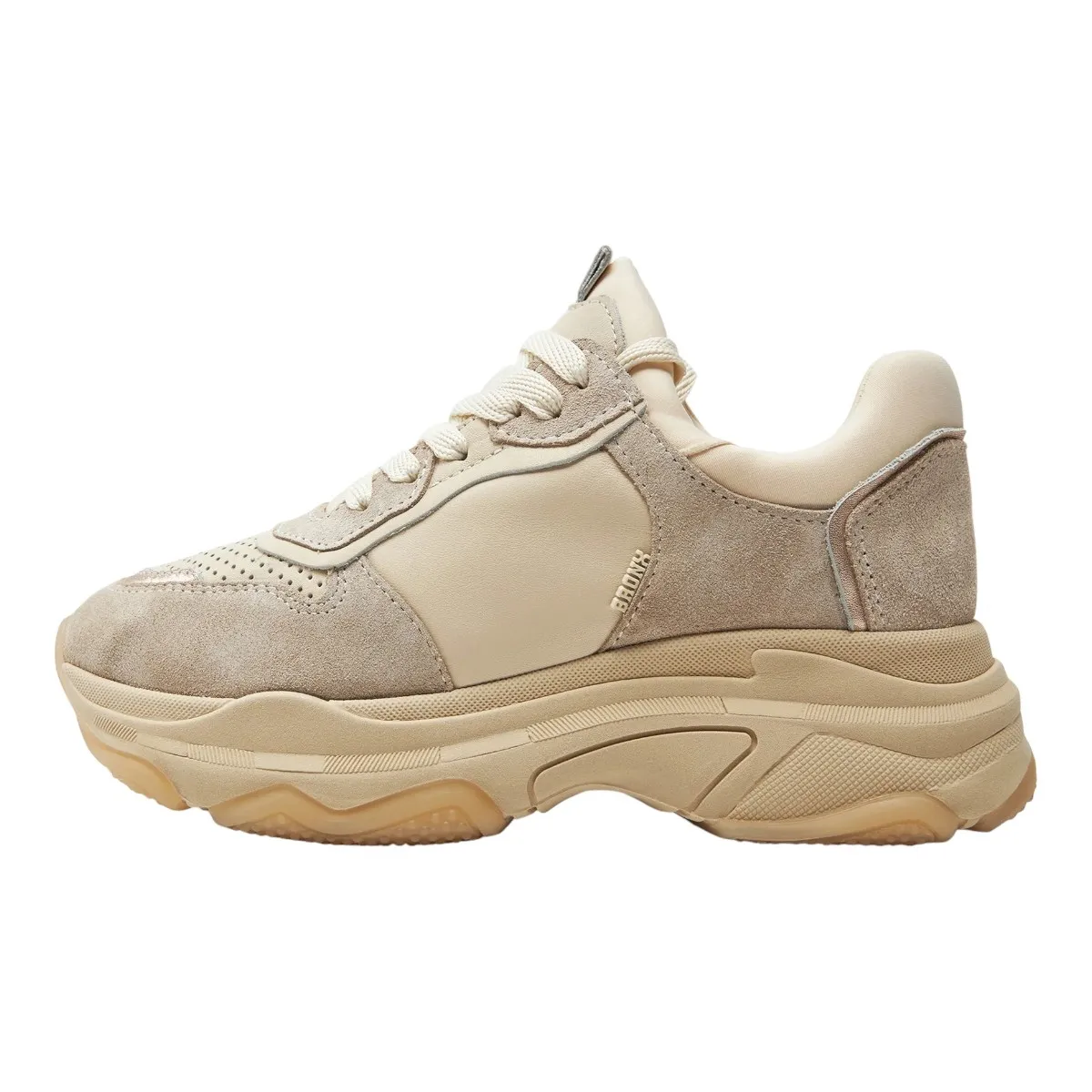 Baskets mode Bronx baisley beige