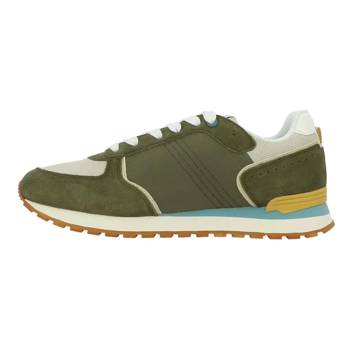 Baskets mode Colmar travis block military vert