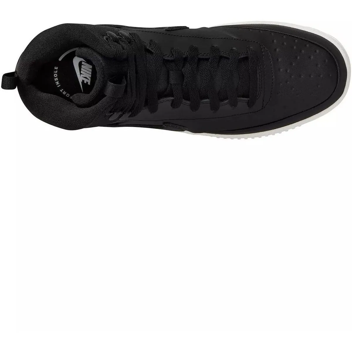 Baskets mode Nike court vision mid wntr noir