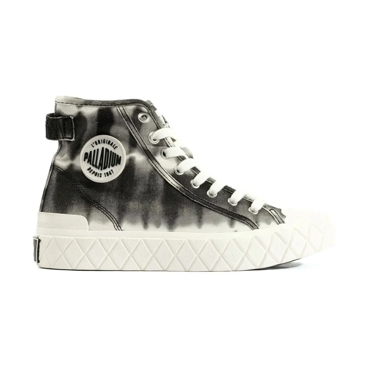 Baskets mode Palladium palla ace mid tiedye noir