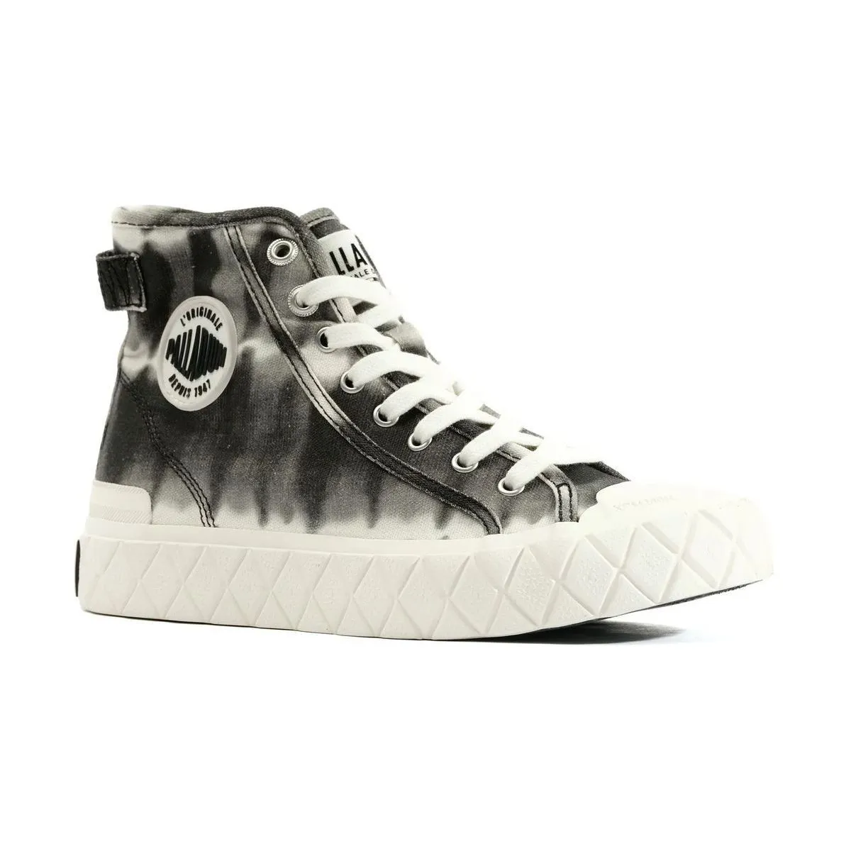 Baskets mode Palladium palla ace mid tiedye noir