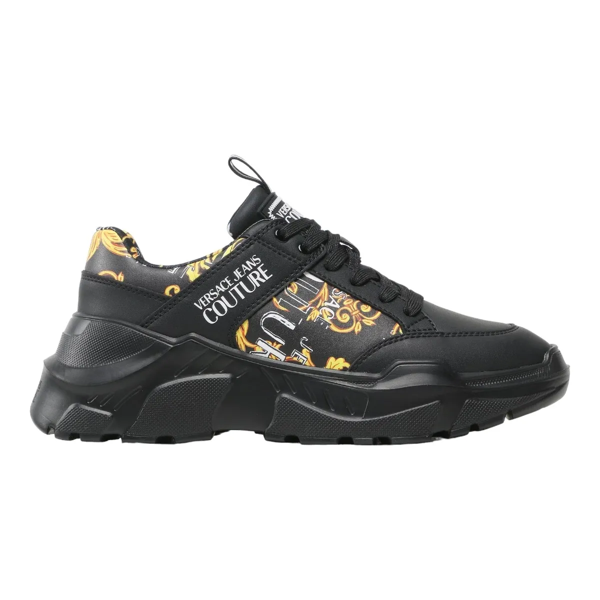 Baskets mode Versace jeans 76ya3sc2 noir