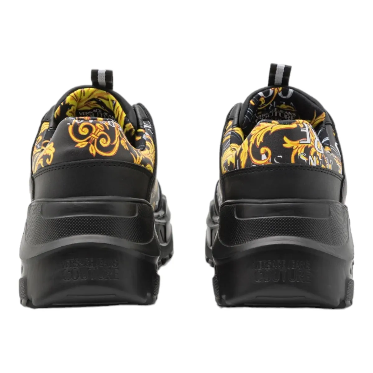 Baskets mode Versace jeans 76ya3sc2 noir