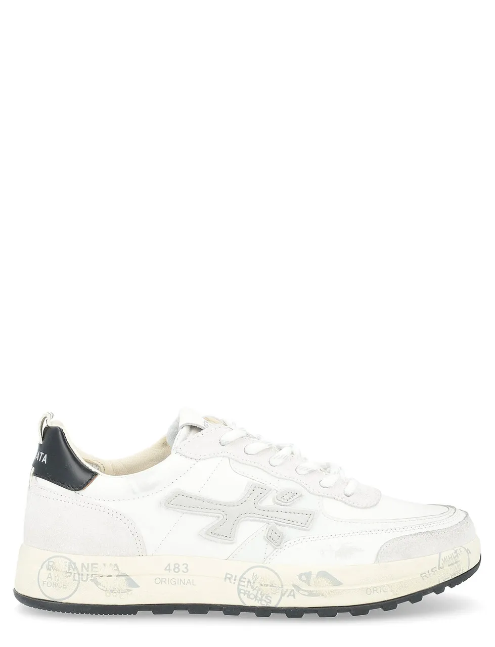 Baskets Premiata Nous 6765 blanc