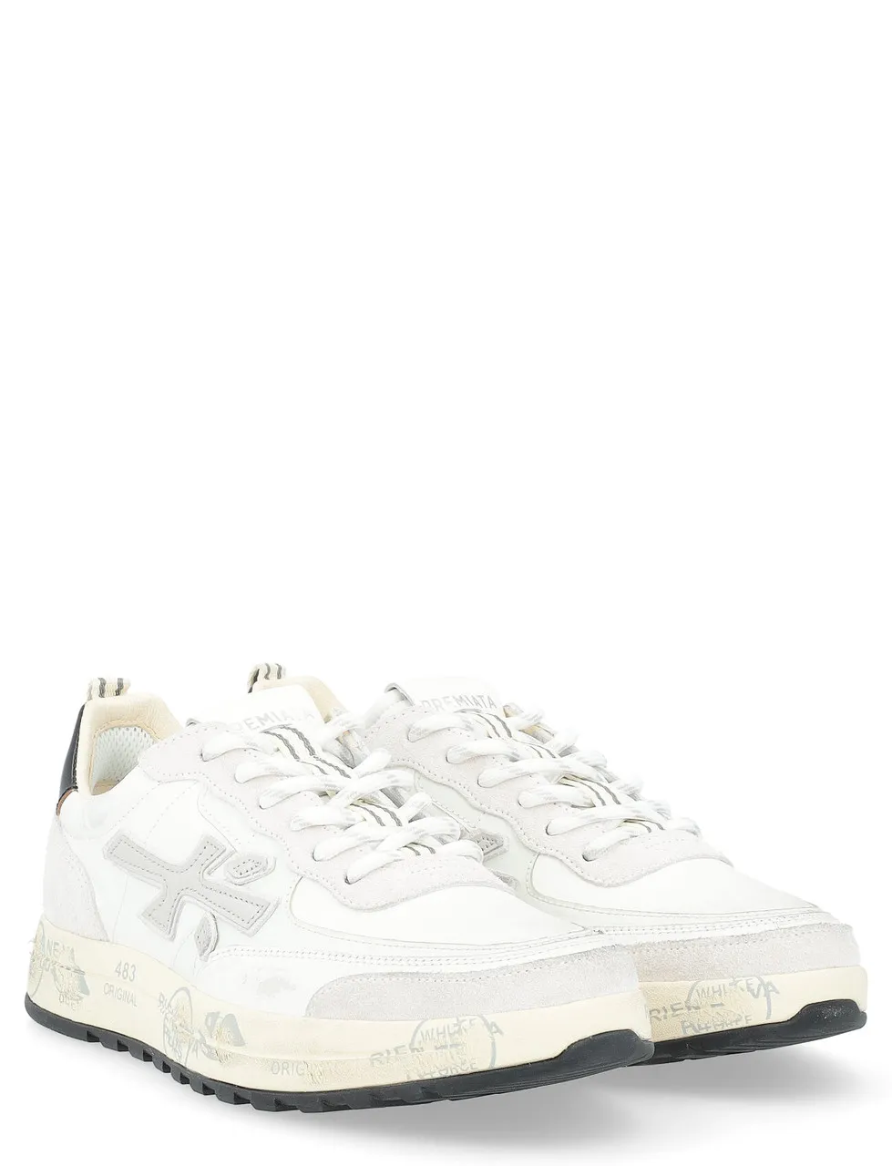 Baskets Premiata Nous 6765 blanc