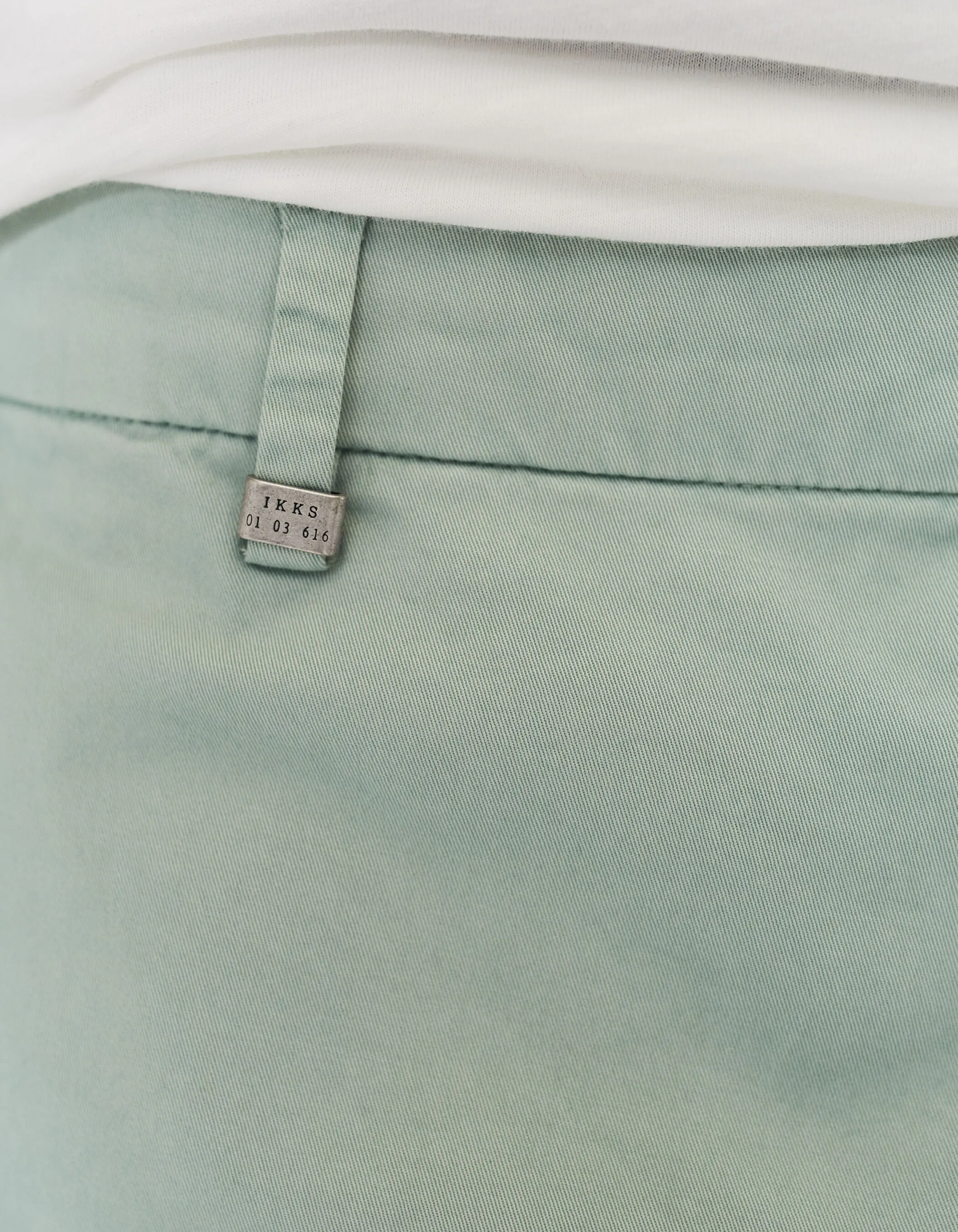 Bermuda CHINO aqua Homme