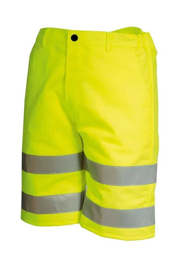 Bermuda HV Fluo Safe 9087 JAUNE FLUO