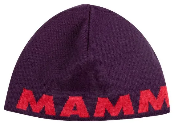 Bonnet Mammut Logo Beanie Violet