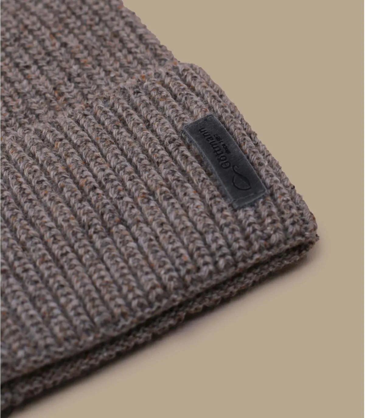 bonnet revers beige - Harissson Beanie beige Göttmann : Headict