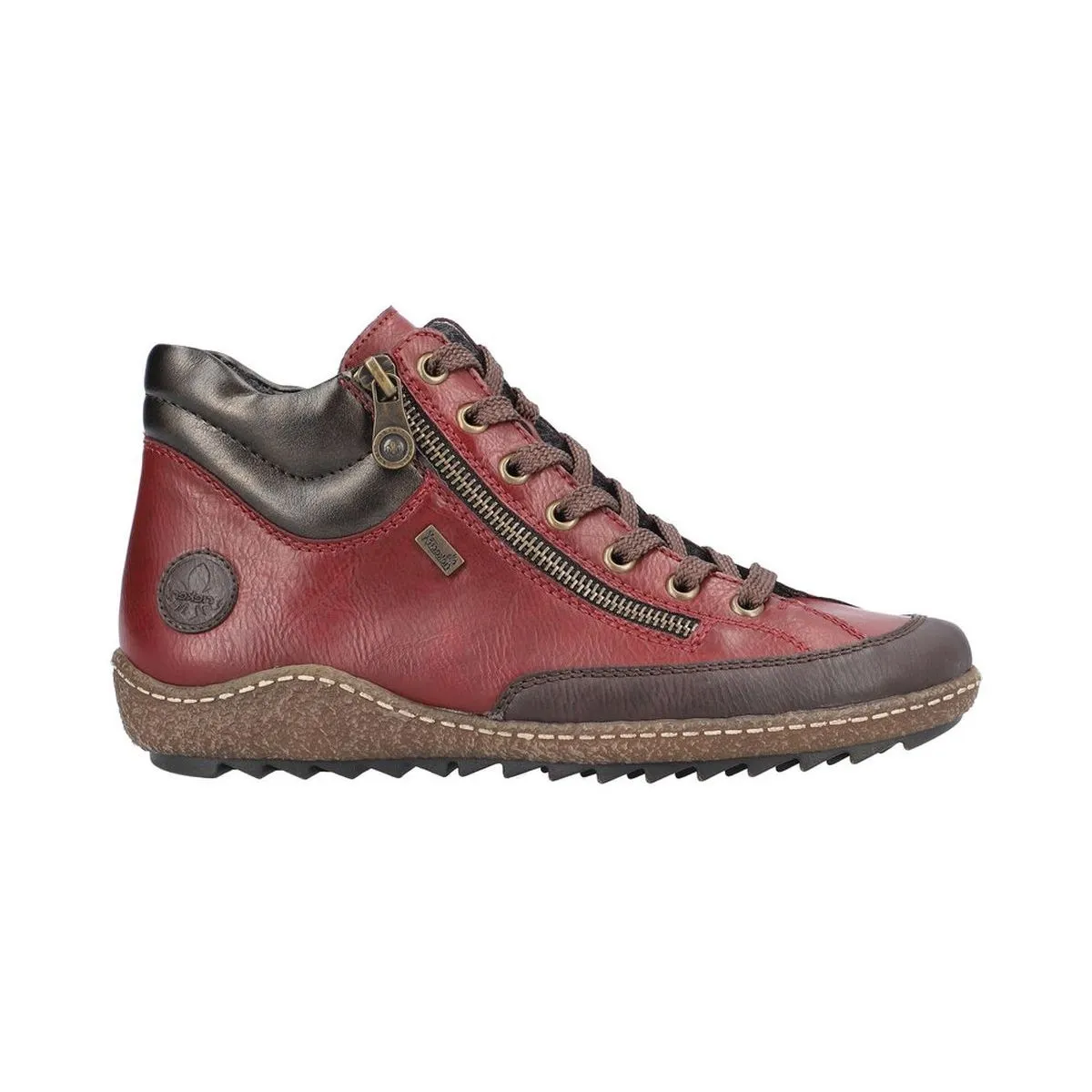 Bottines Rieker l7500 rouge