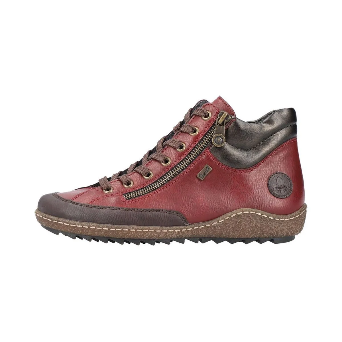 Bottines Rieker l7500 rouge