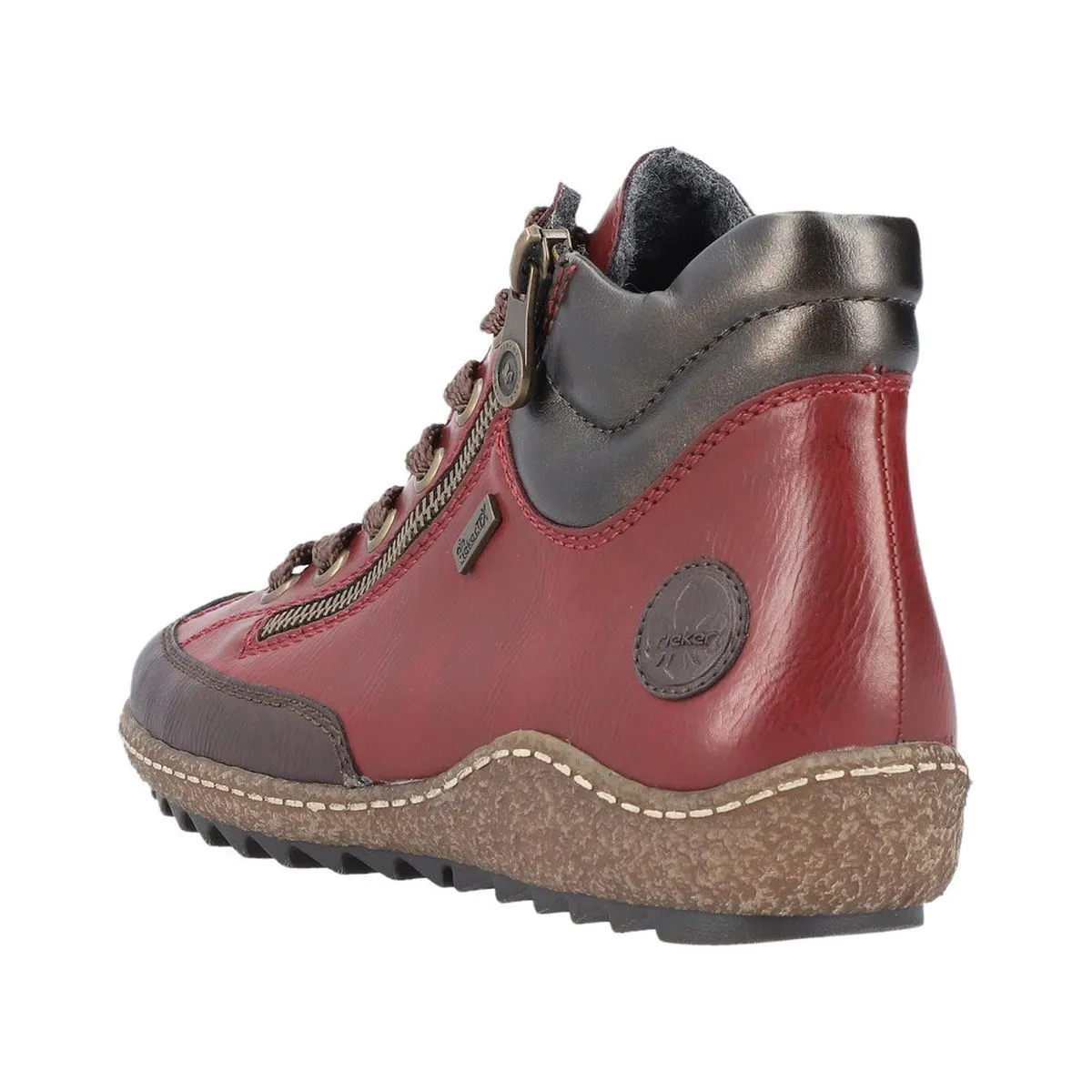 Bottines Rieker l7500 rouge