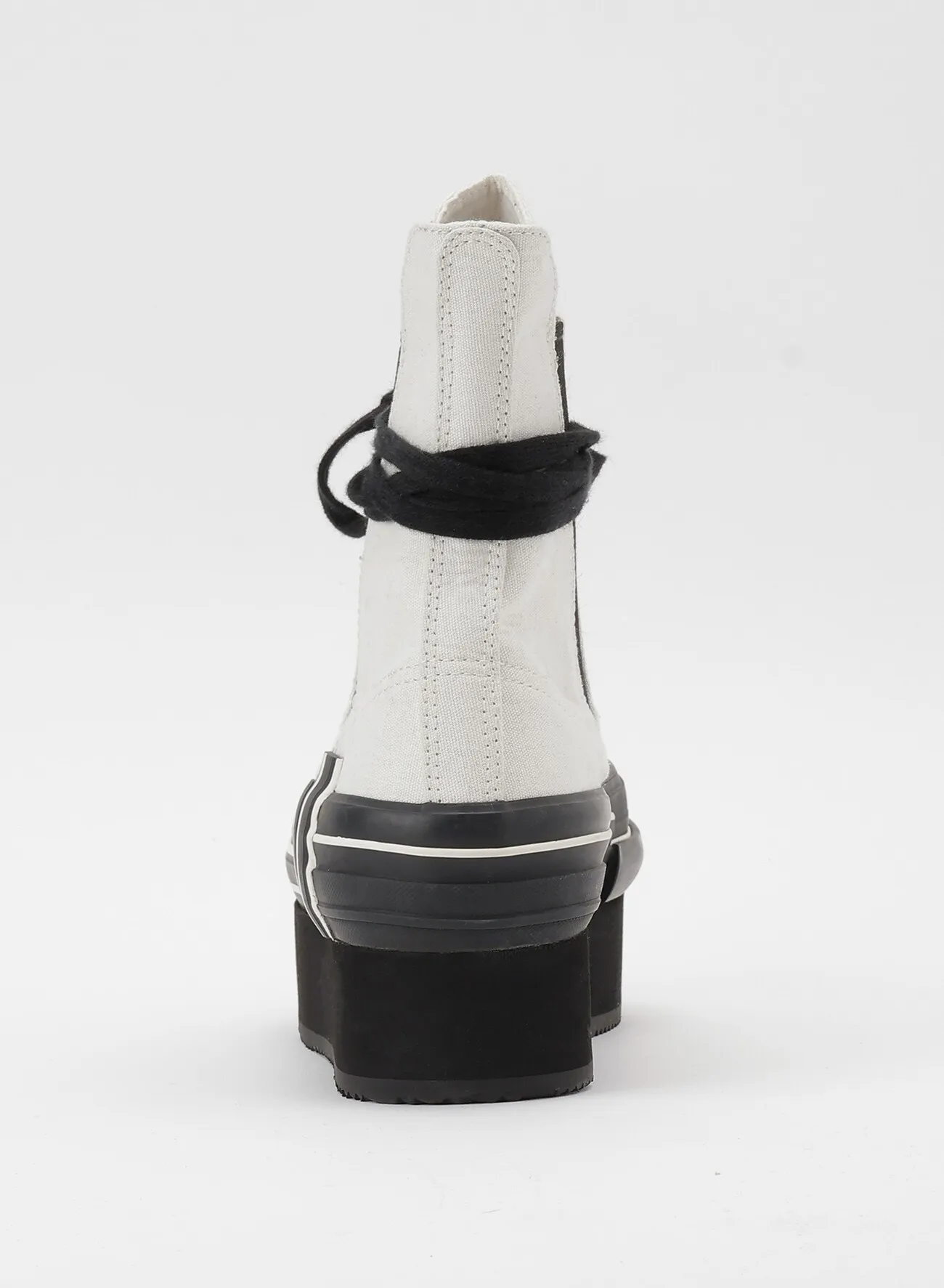 CANVAS PLATFORM SNEAKERS