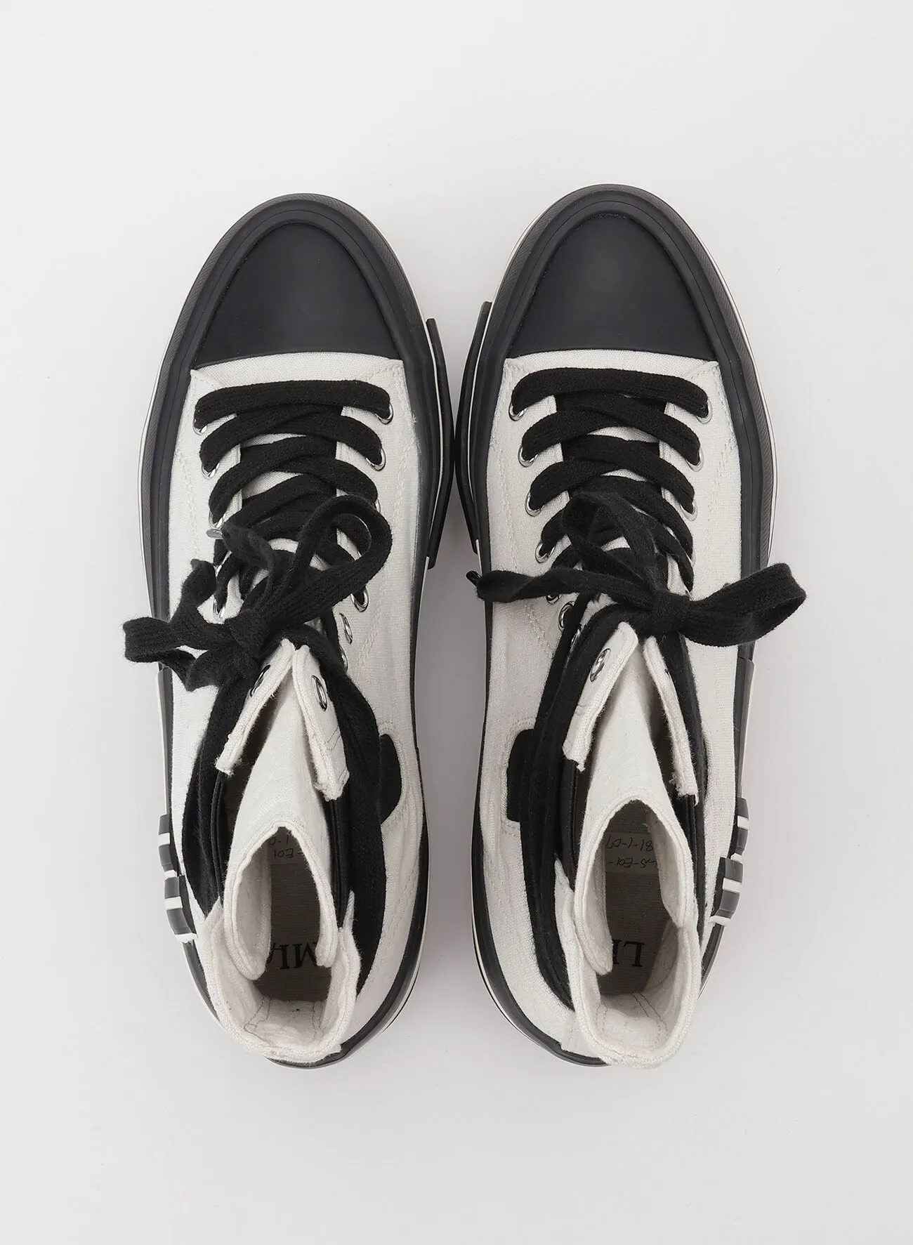 CANVAS PLATFORM SNEAKERS