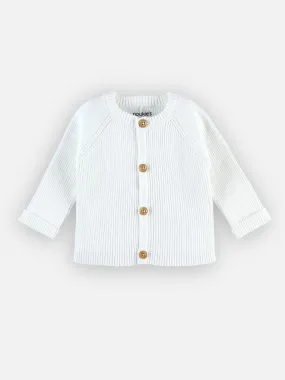 Cardigan en tricot, - Noukie's - Blanc