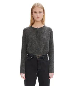 Cardigan Milo Anthracite chiné | A.P.C.