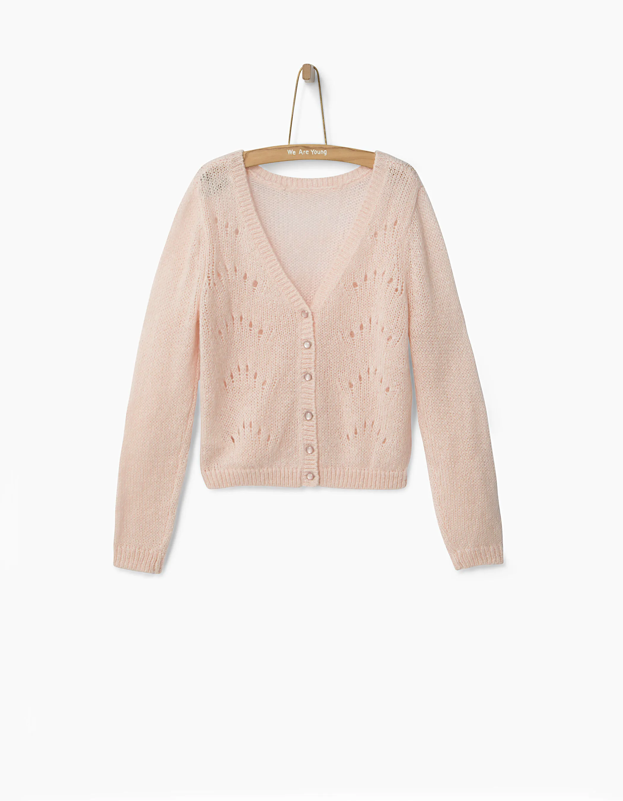 Cardigan rose fille