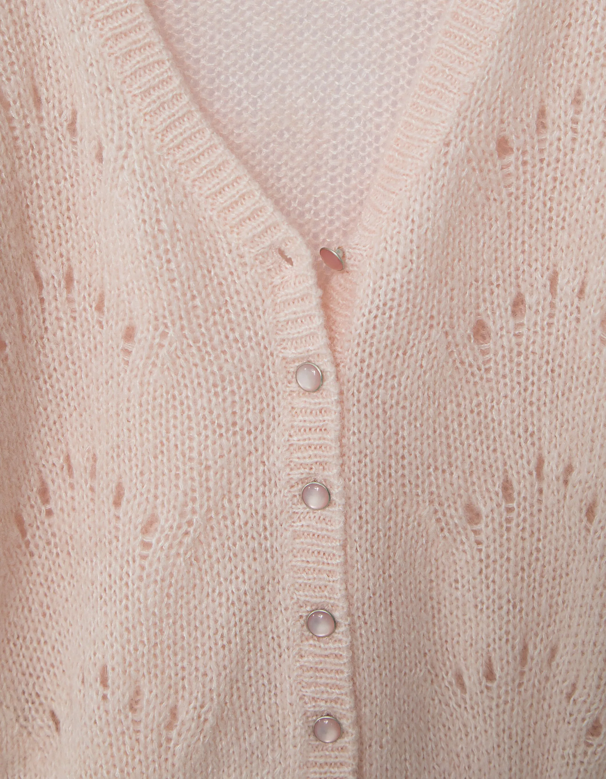 Cardigan rose fille