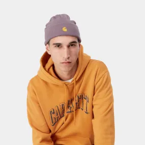 Carhartt WIP - Bonnet mauve chase beanie