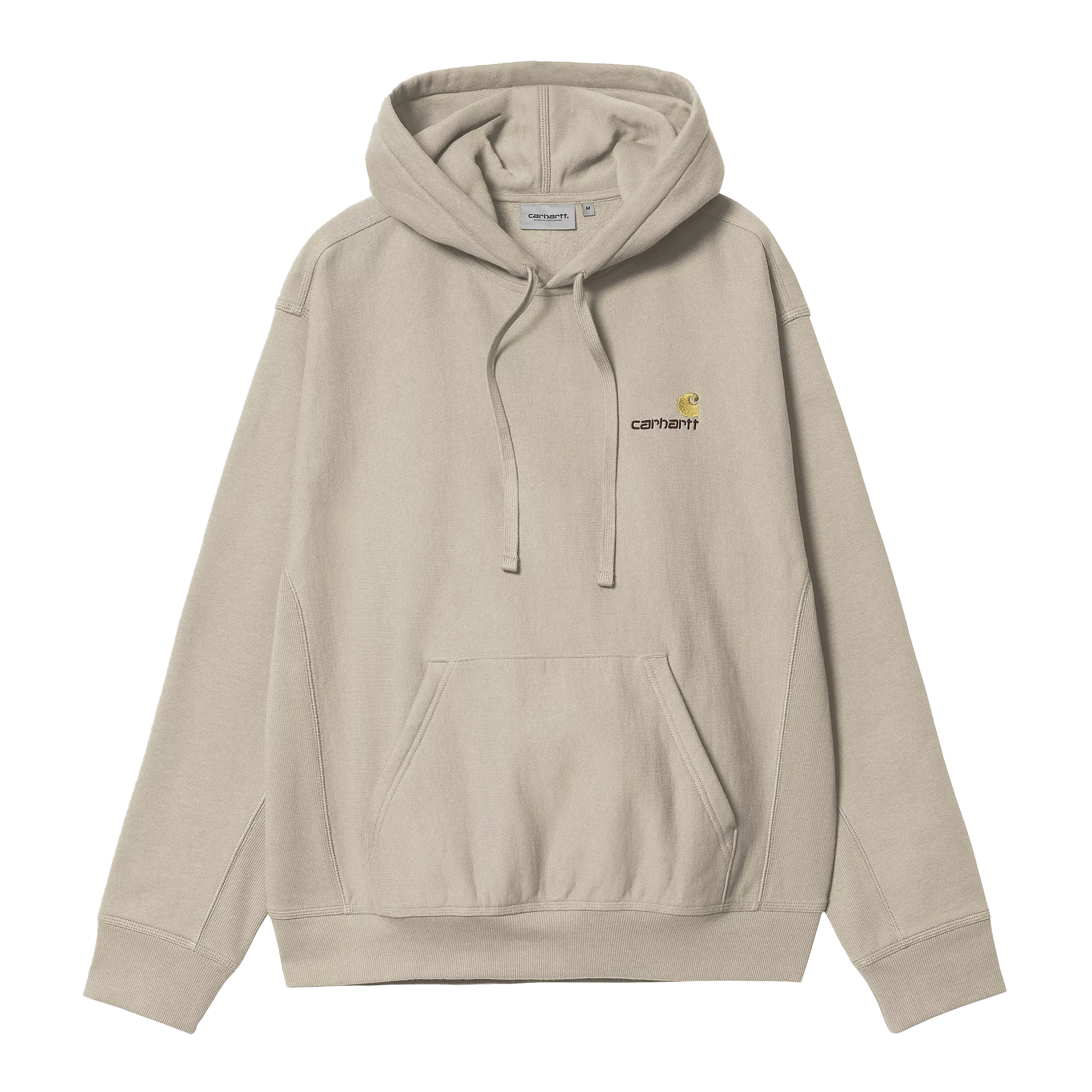 Carhartt WIP - Hooded American Script Sweat (fleur de sel)