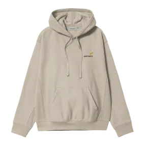 Carhartt WIP - Hooded American Script Sweat (fleur de sel)