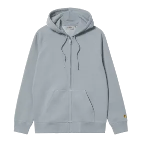 Carhartt WIP - Hooded Chase Jacket (frosted blue / gold)