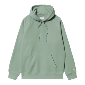 Carhartt WIP - Hooded Chase Sweat (frosted green / gold)