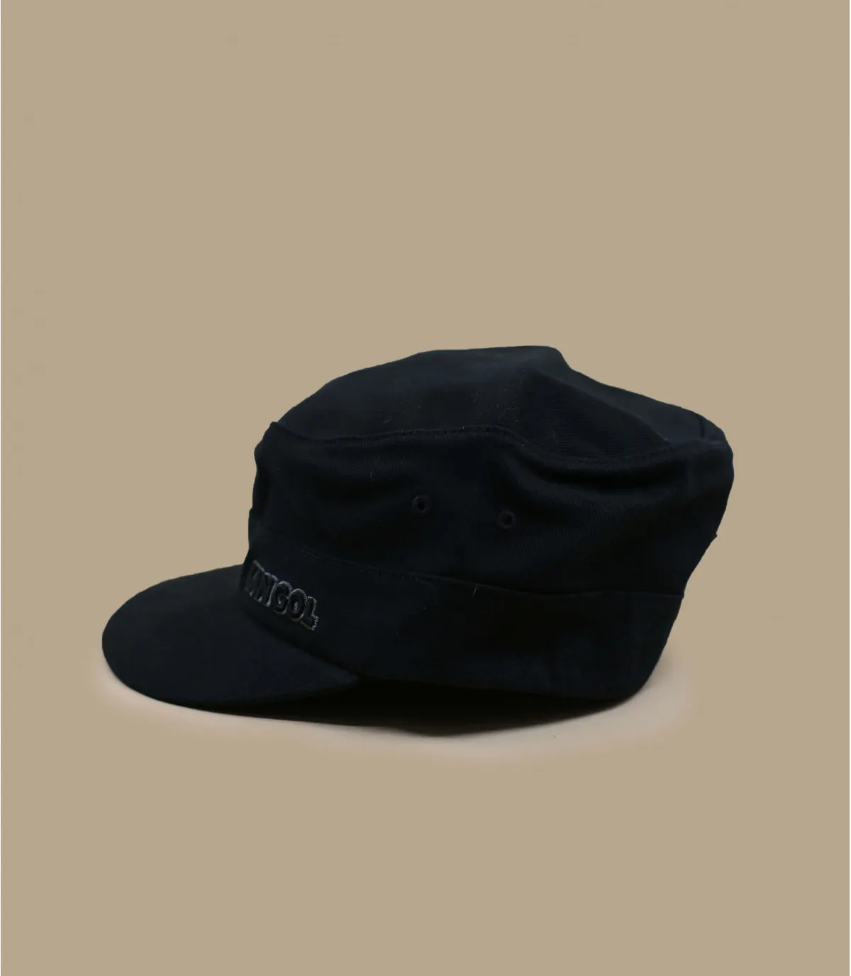 casquette army noir Kangol - Cotton Twill Army Cap black par Kangol : Headict