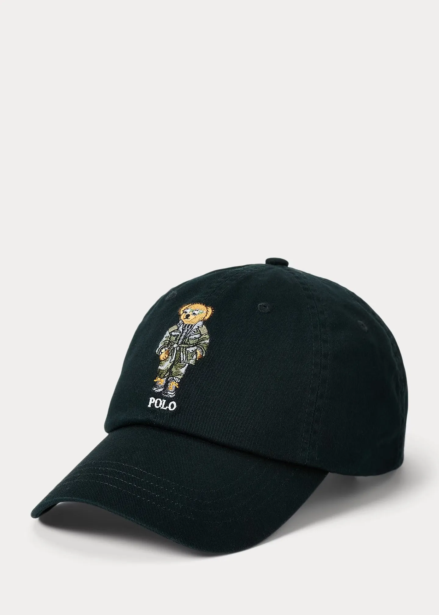 Casquette Bear Ralph Lauren noire